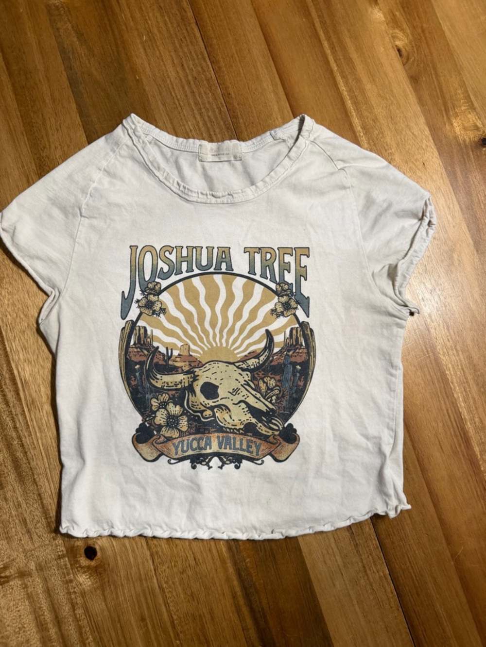 Altar'd State White Joshua Tree Graphic Tee